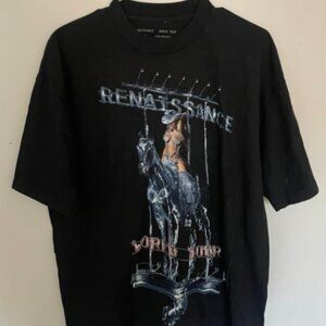 NWT Beyonce Tour Tee Sz L